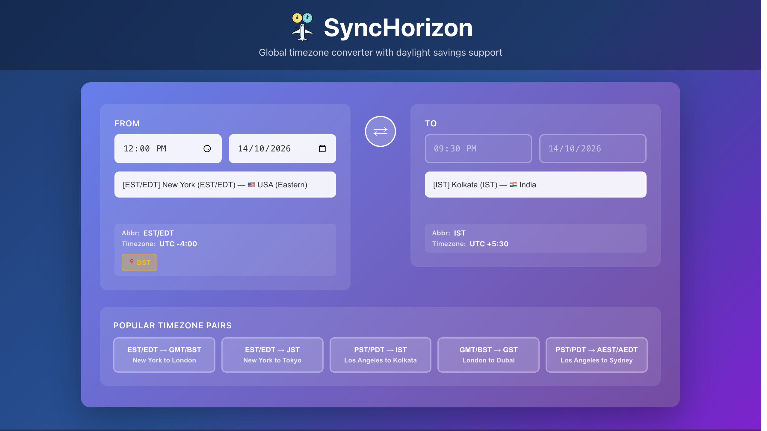 SyncHorizon